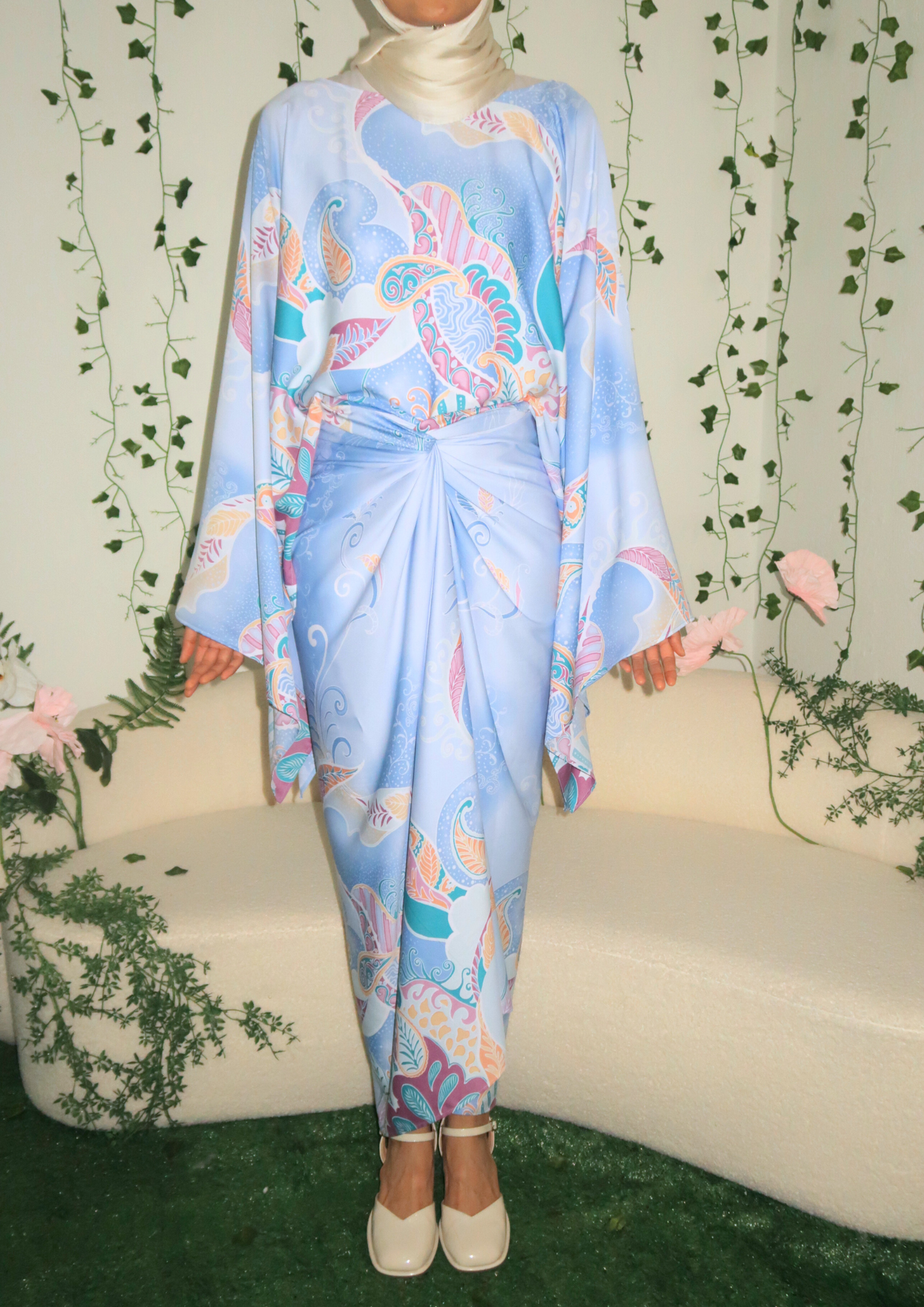 inisaya : The Enchanted | Ayu Kaftan Set