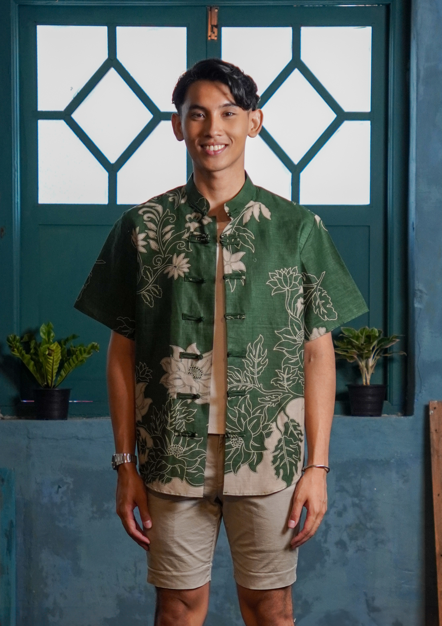 inisaya : kopi couture | guang shirt ( green ) PRE ORDER