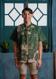 inisaya : kopi couture | guang shirt ( green ) PRE ORDER