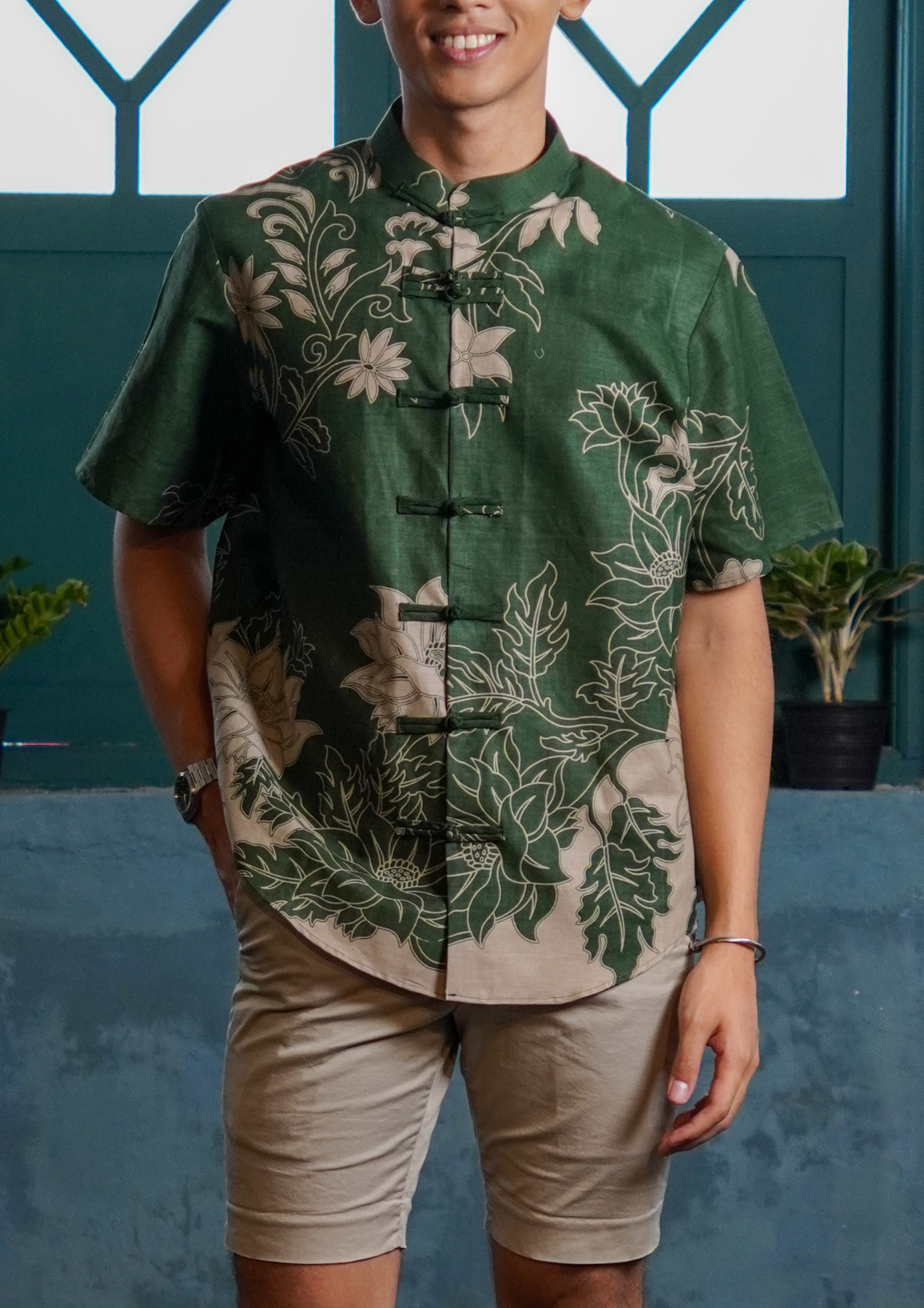 inisaya : kopi couture | guang shirt ( green ) PRE ORDER