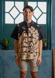 inisaya : kopi couture | guang shirt ( black )