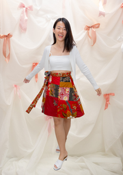 Inisaya : Mother's Day25 | Shelly Reversible Wrap Skirt