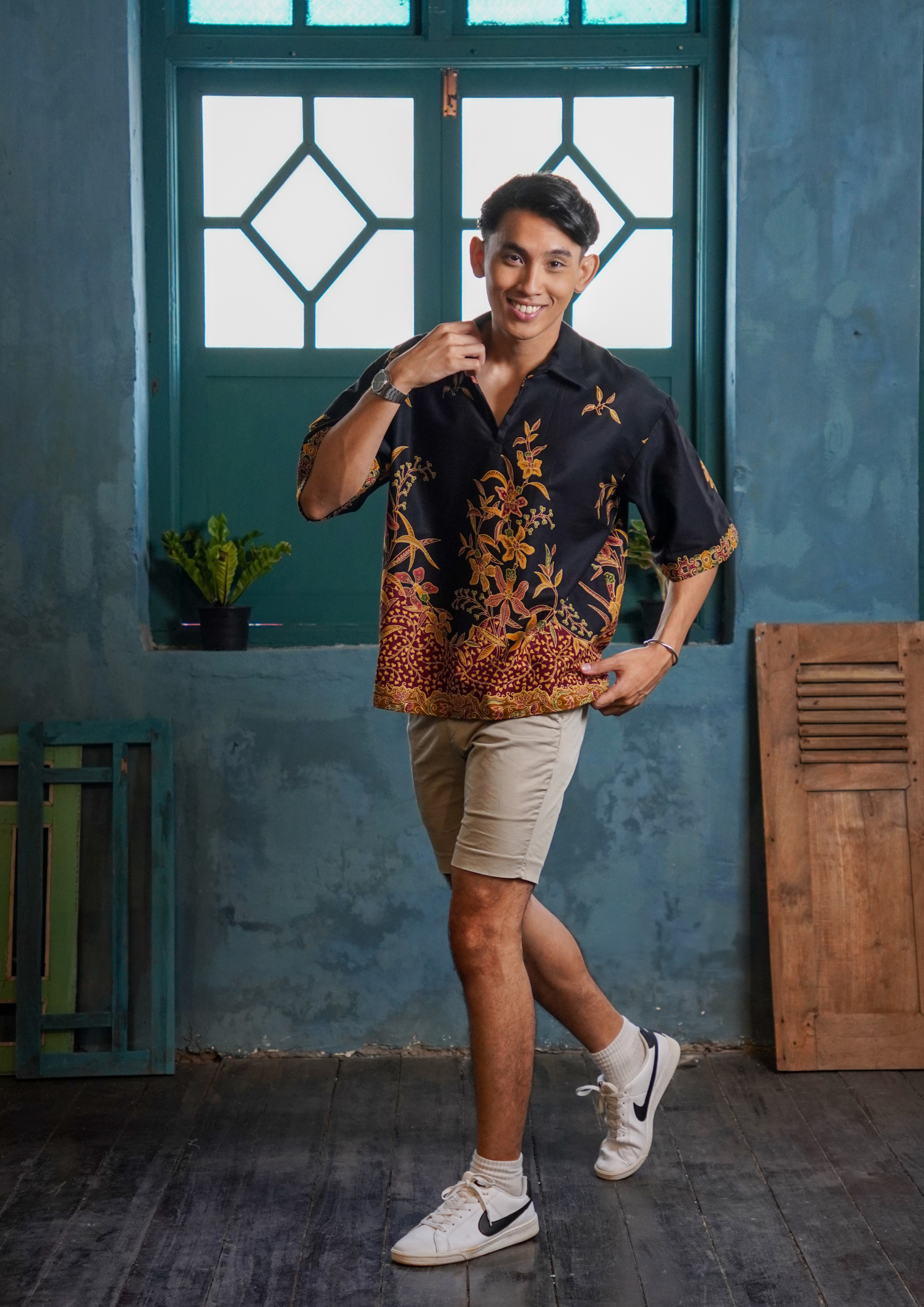 inisaya : kopi couture | skye shirt ( black ) PRE ORDER