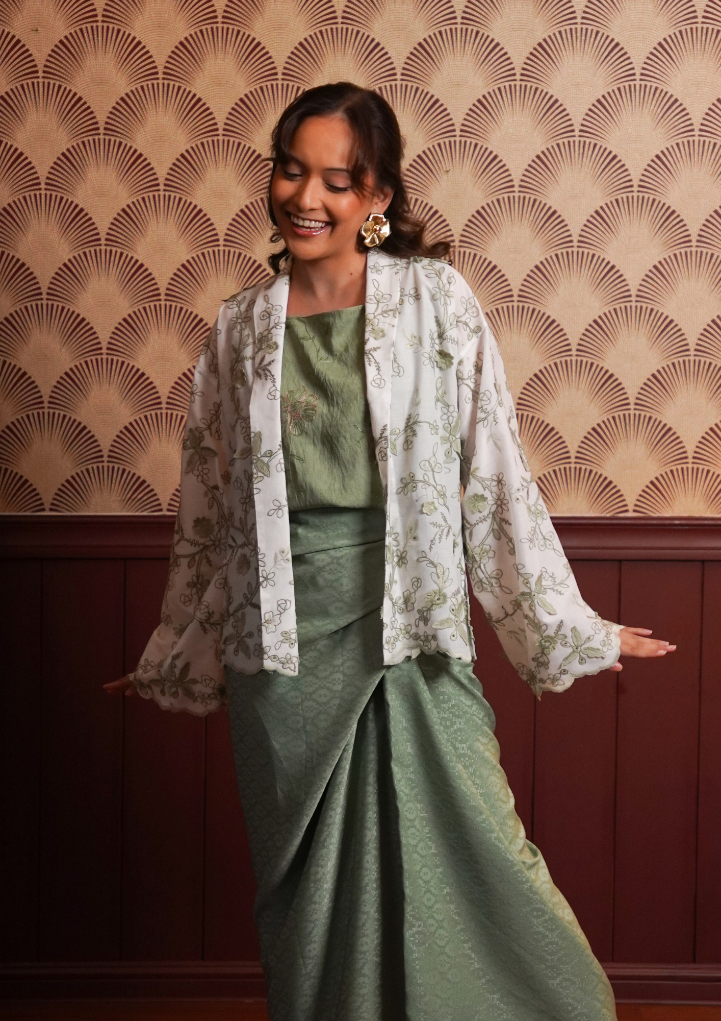 inisaya RAYA26 : Hidangan | Kebaya Mawar