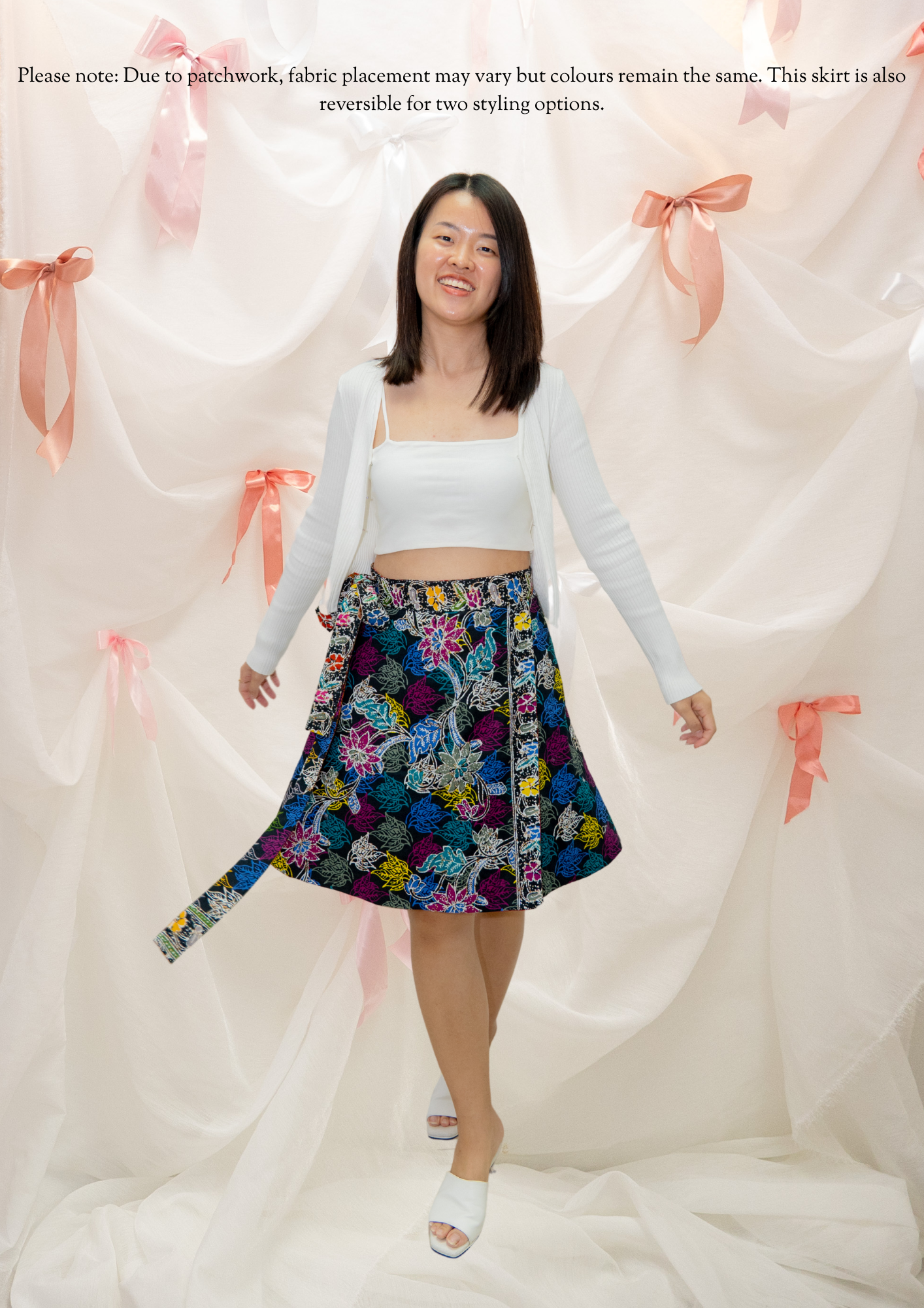 Inisaya : Mother's Day25 | Shelly Reversible Wrap Skirt