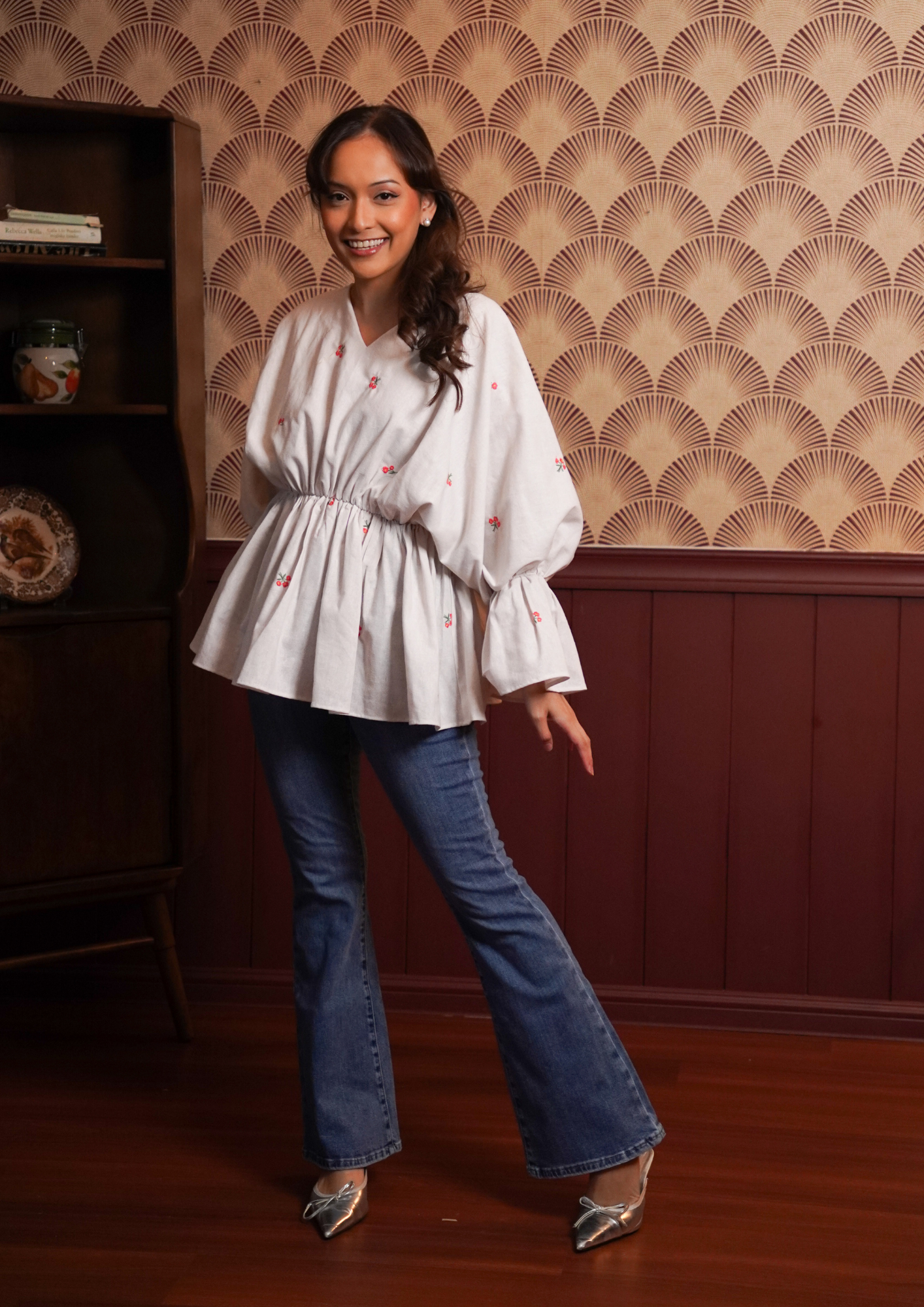 inisaya RAYA26 : Hidangan | Milea Top ( Linen Cotton )