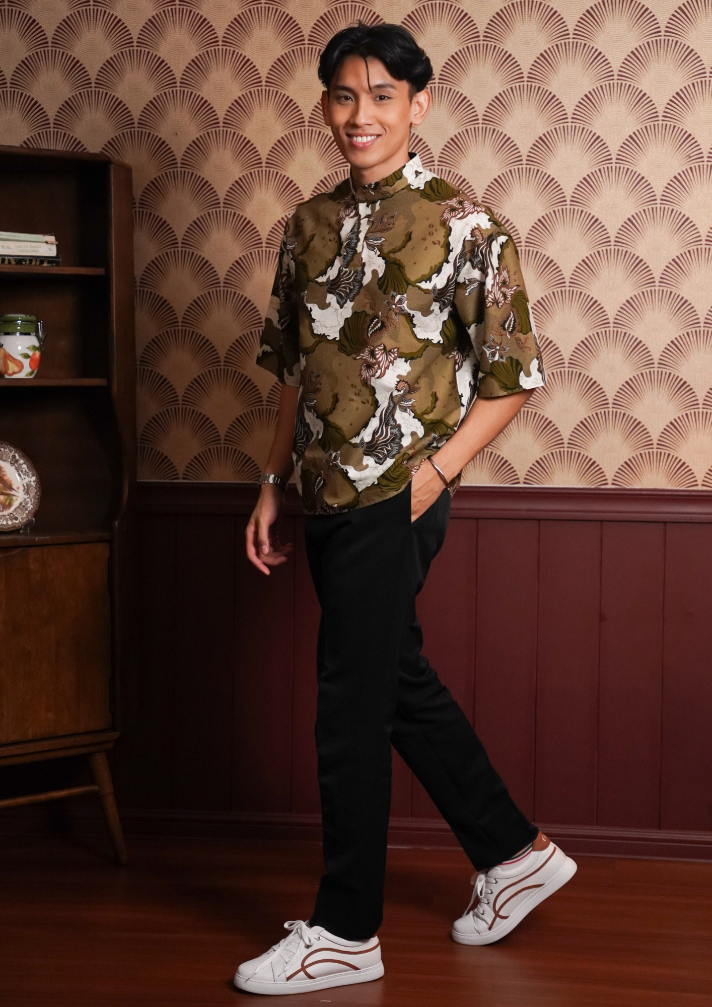 inisaya RAYA26 : Hidangan | Leon Shirt ( Batik )