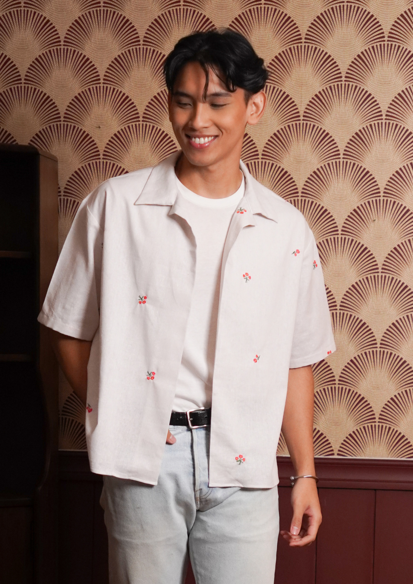 inisaya RAYA26 : Hidangan | Xin Shirt ( Linen Cotton )