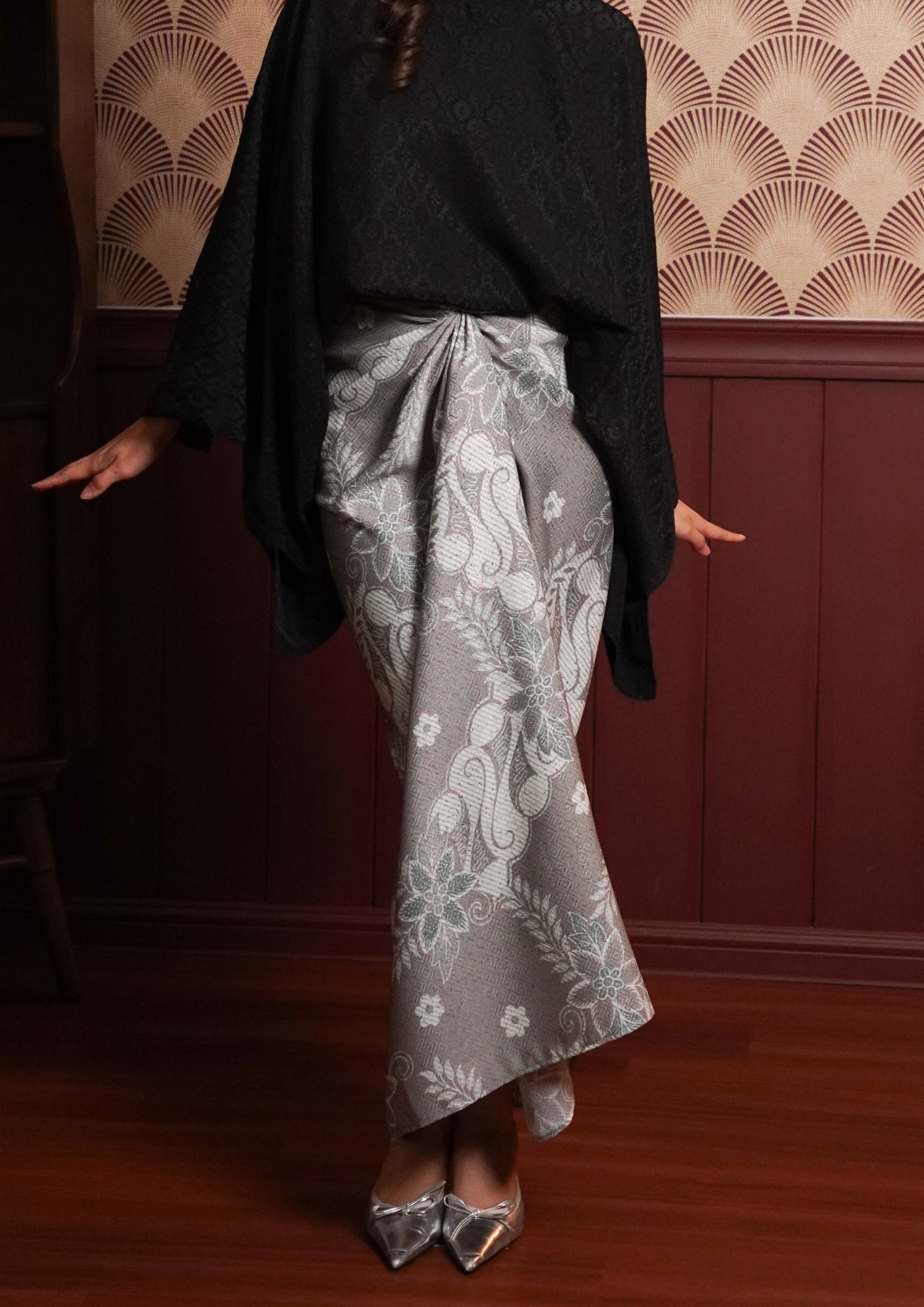 inisaya RAYA26 : Hidangan | Siti Pario Skirt ( Batik )
