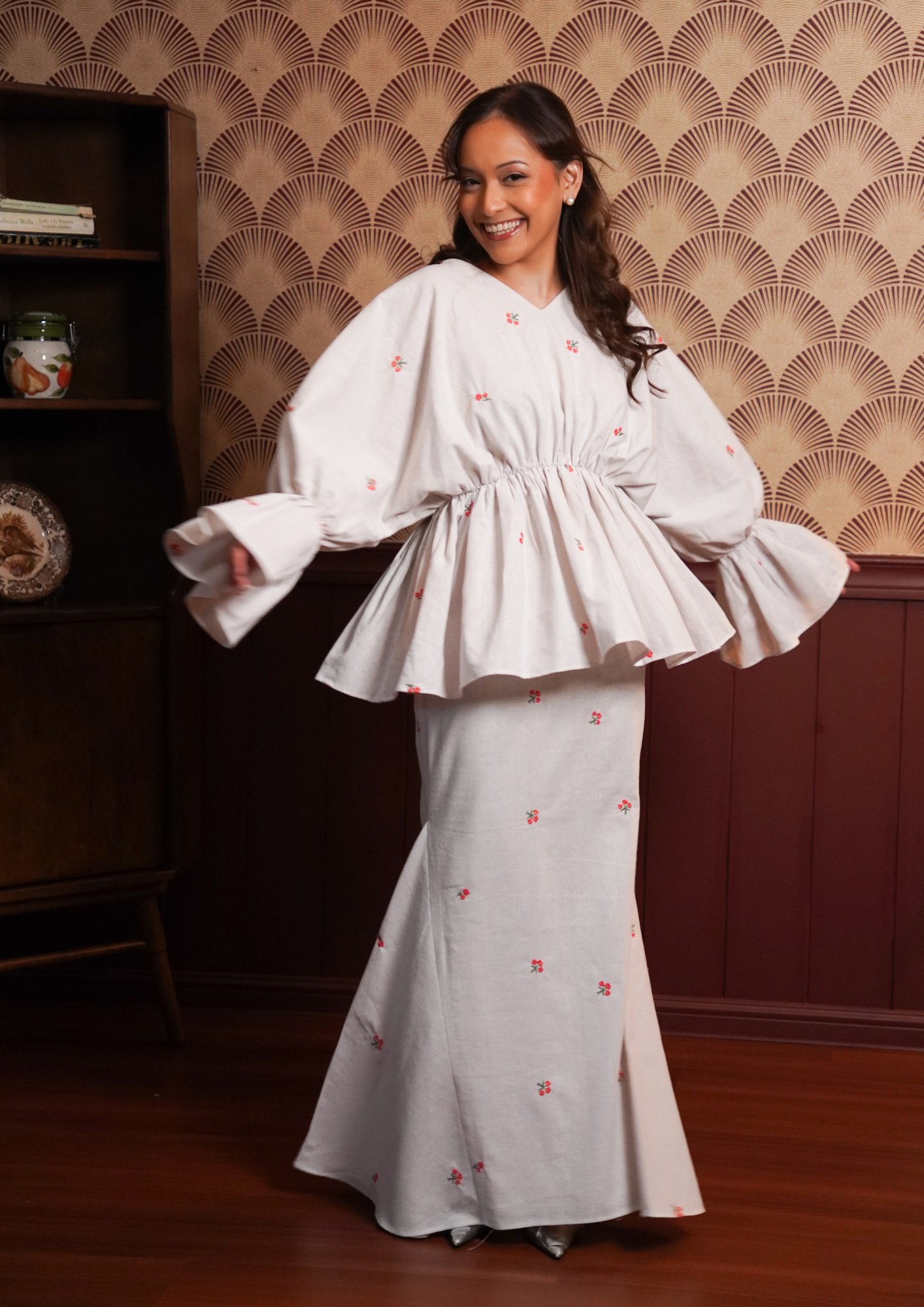 inisaya RAYA26 : Hidangan | Milea Set ( Linen Cotton )