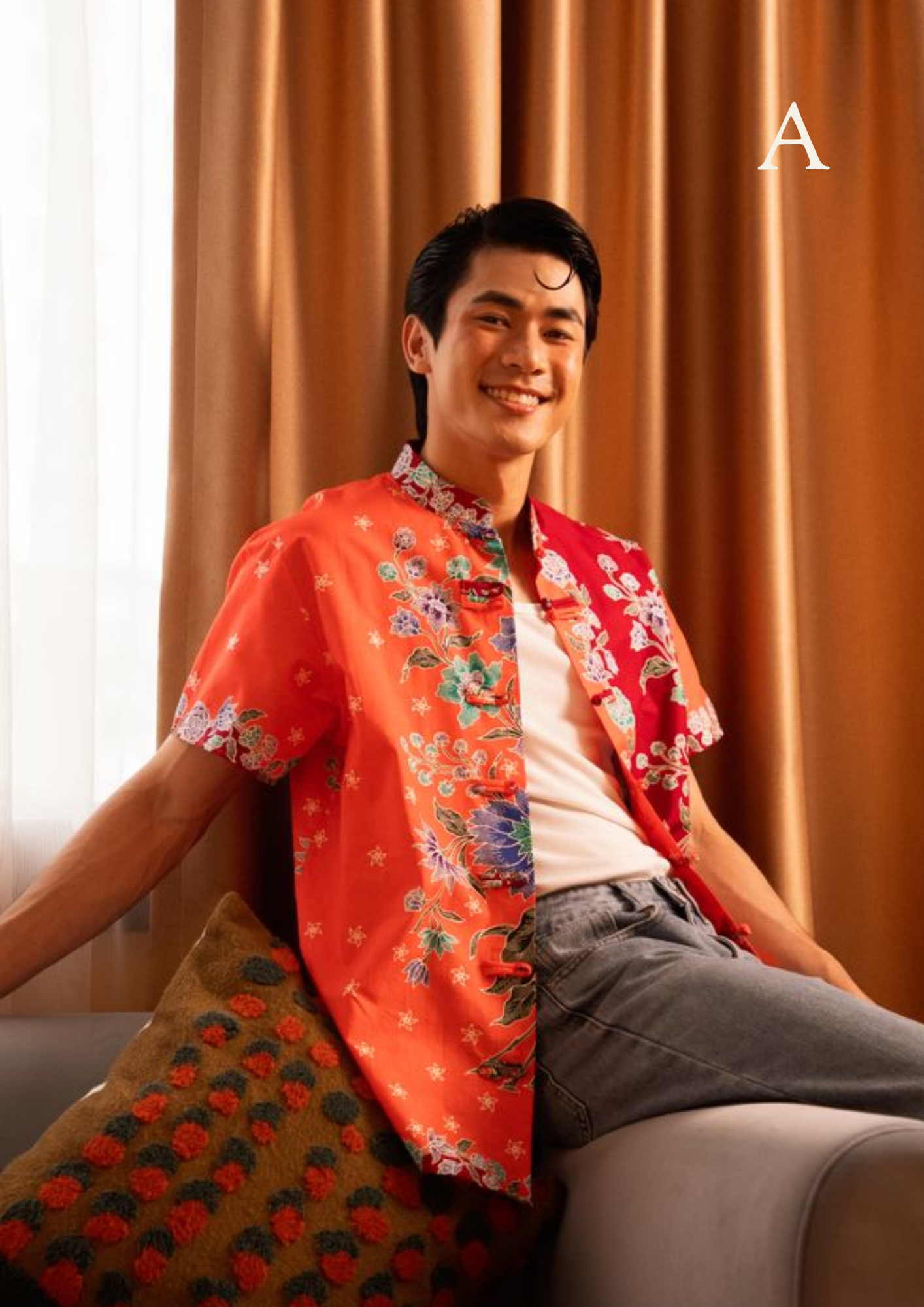 A inisaya LNY26 : Heirloom III | Guang Shirt ( Malaysian Batik )