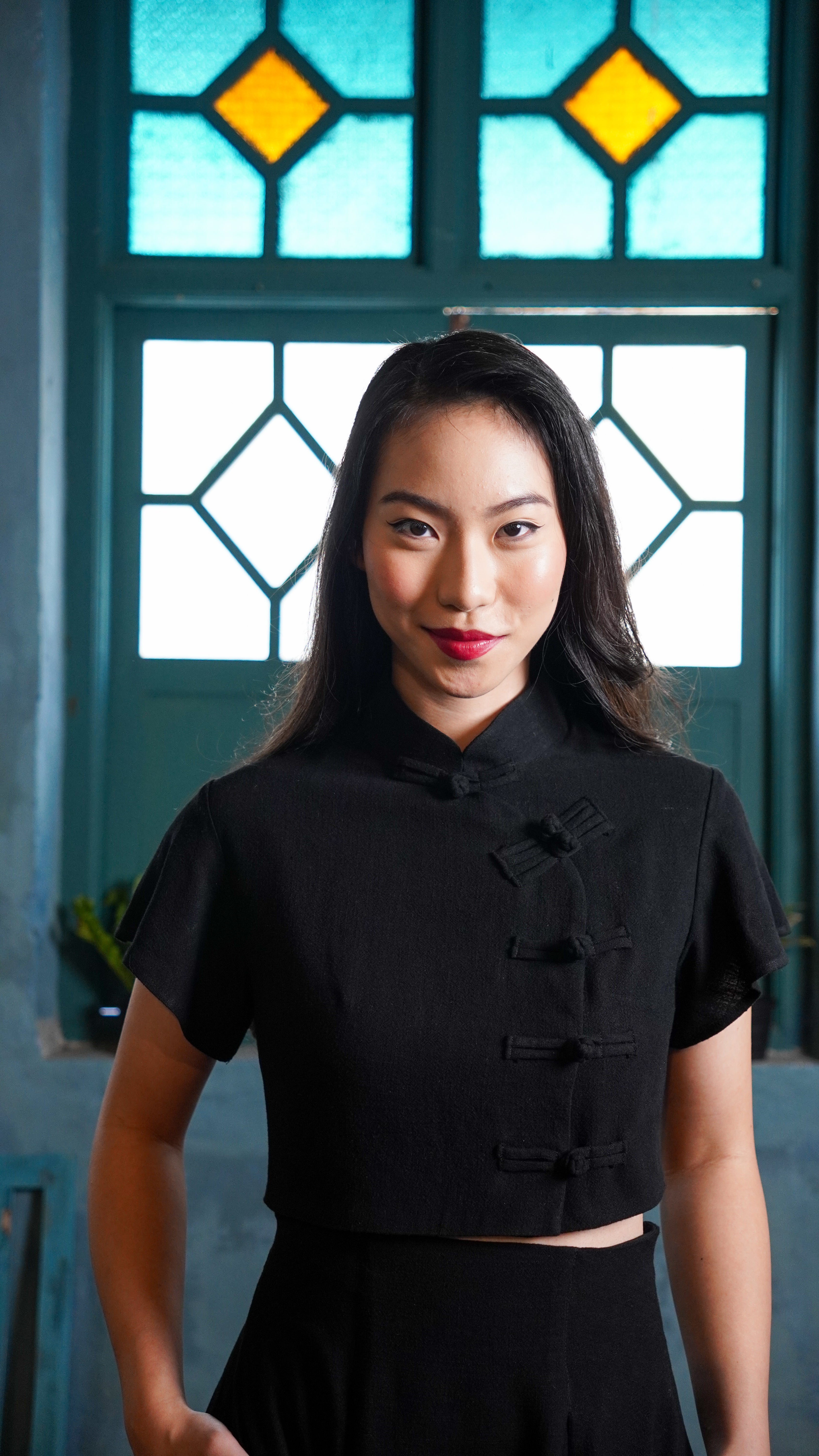 inisaya : kopi couture | petal top PRE ORDER