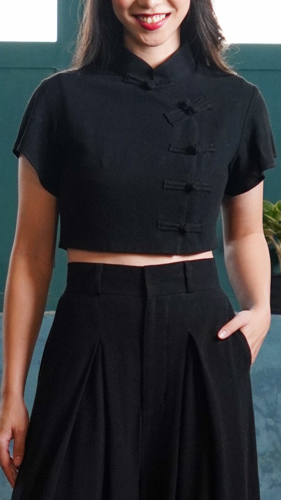 inisaya : kopi couture | petal top PRE ORDER