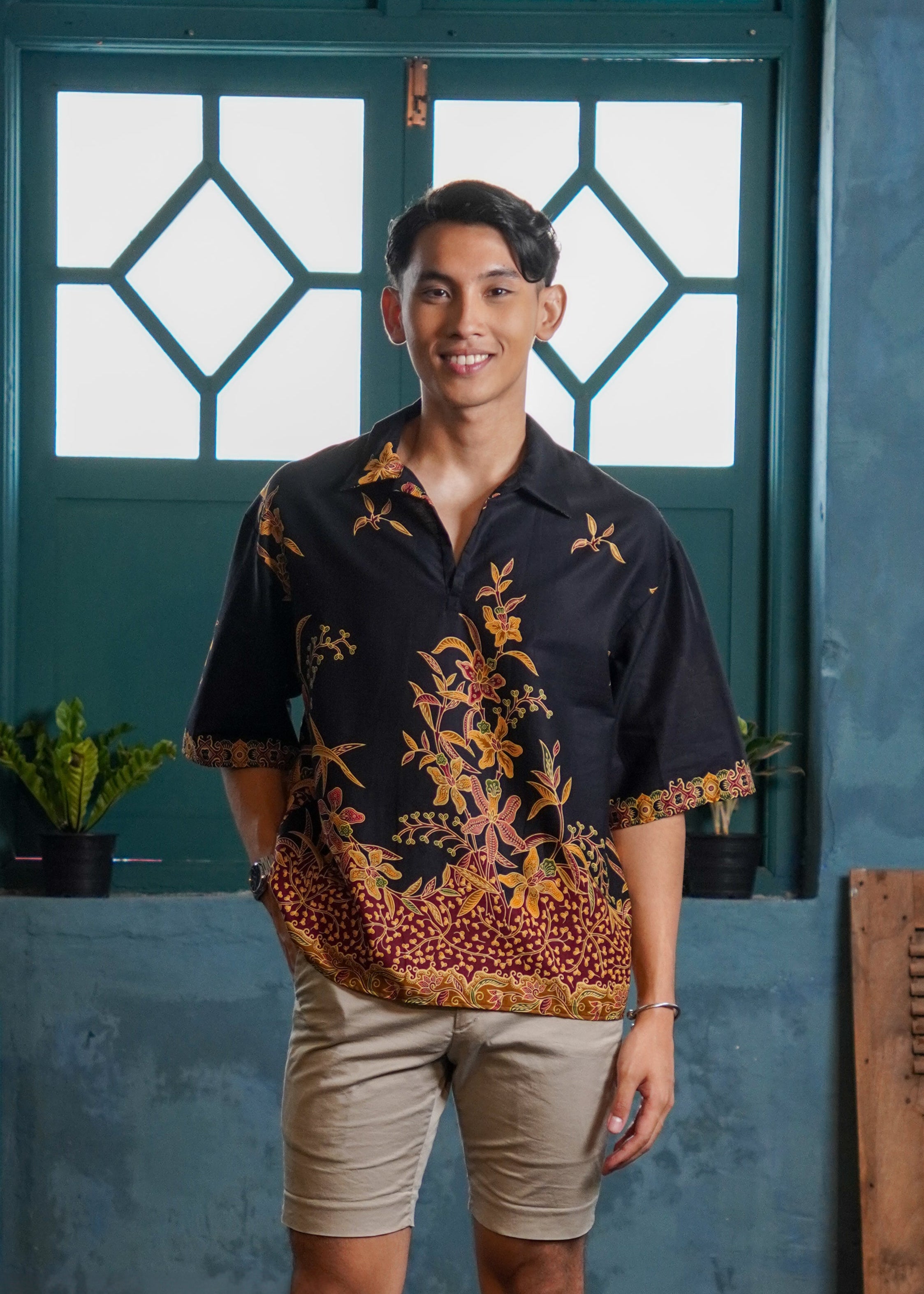 inisaya : kopi couture | skye shirt ( black ) PRE ORDER