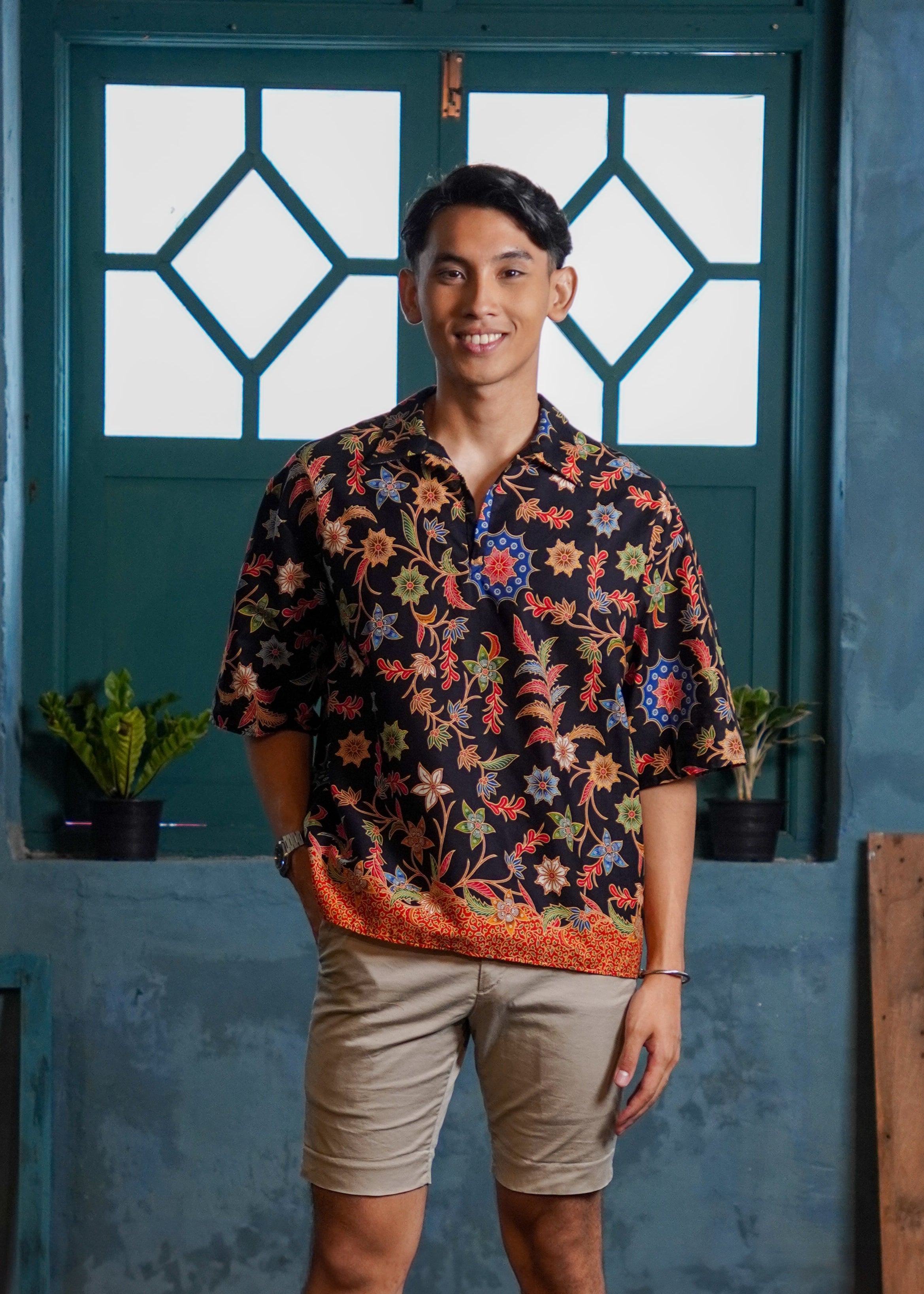 inisaya : kopi couture | skye shirt ( orange ) PRE ORDER