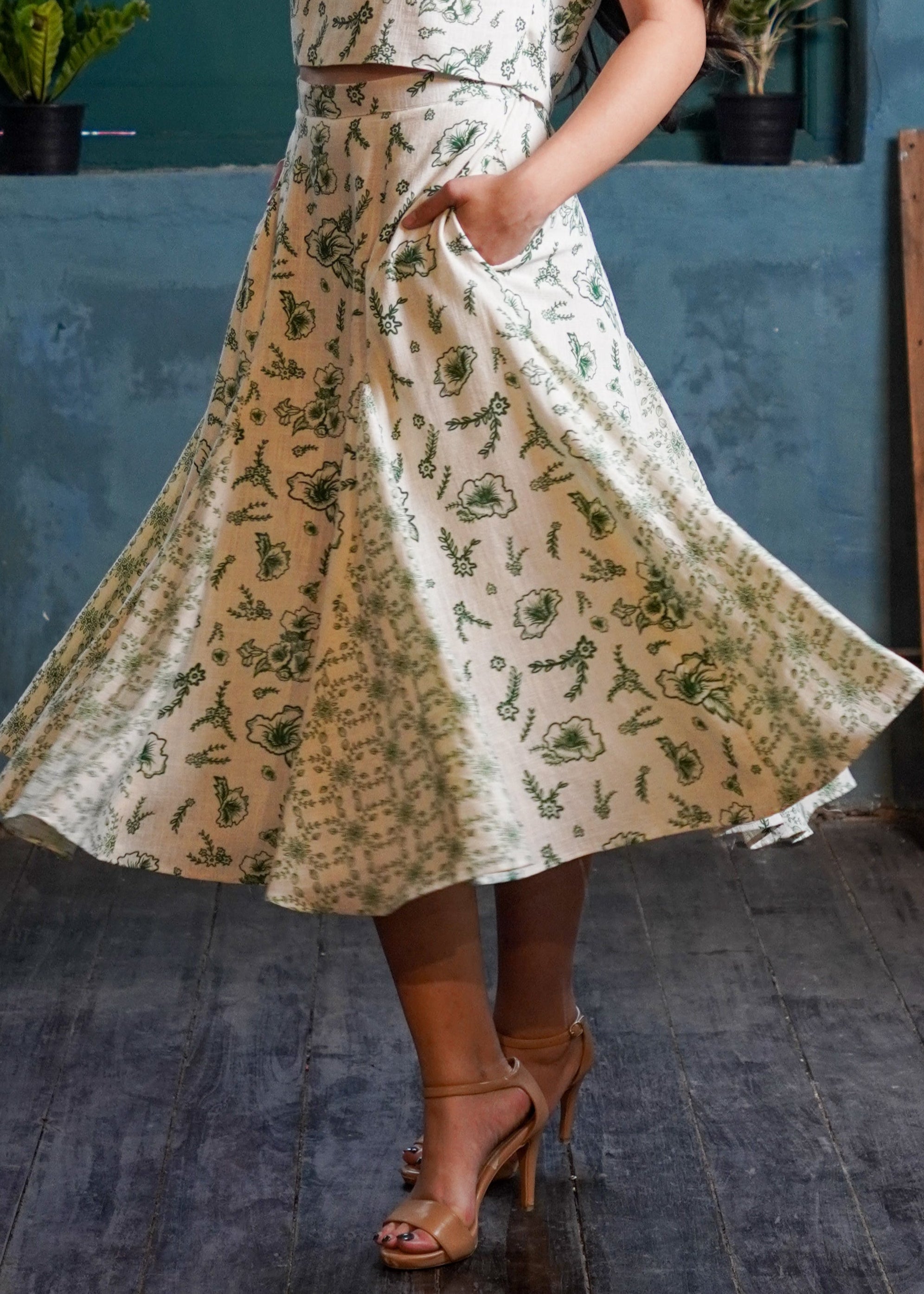 inisaya : kopi couture | diana skirt