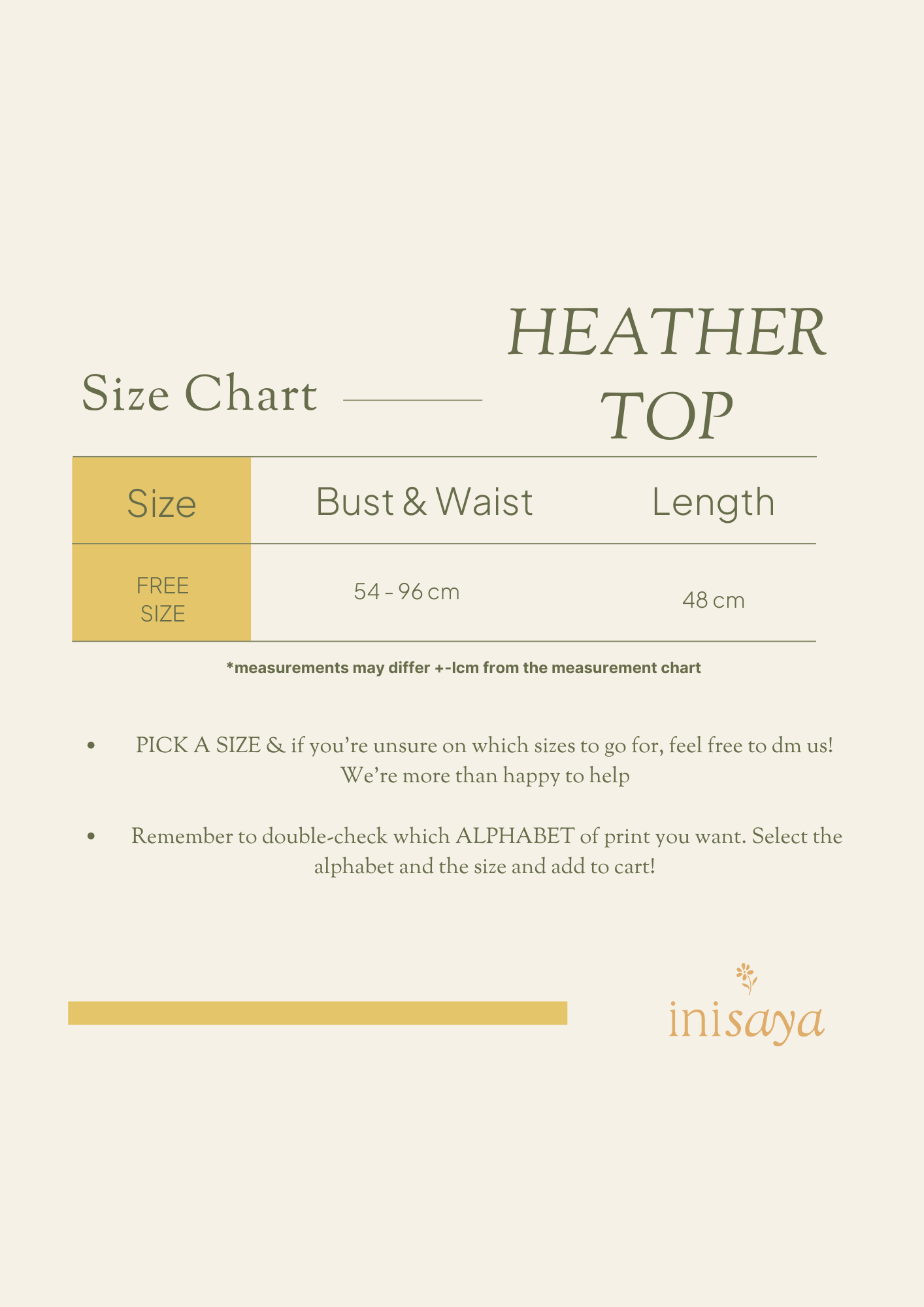 inisaya : centrefold | Heather Set